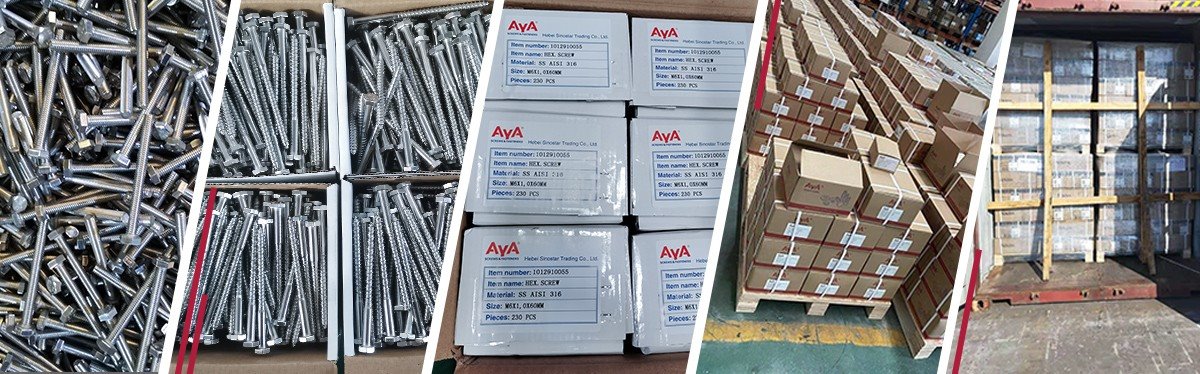 Hexagonal Weld Nut packing
